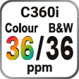 c360i Colour and B&W 36ppm